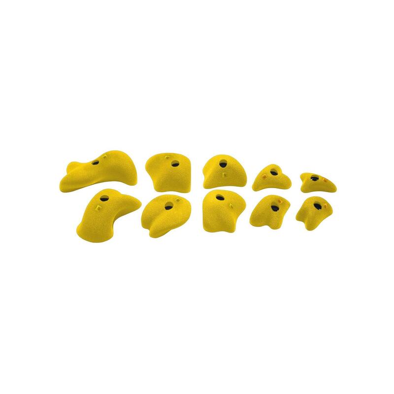Chwyty wspinaczkowe Ocun Holds Set 3 Modulars - yellow/yellow