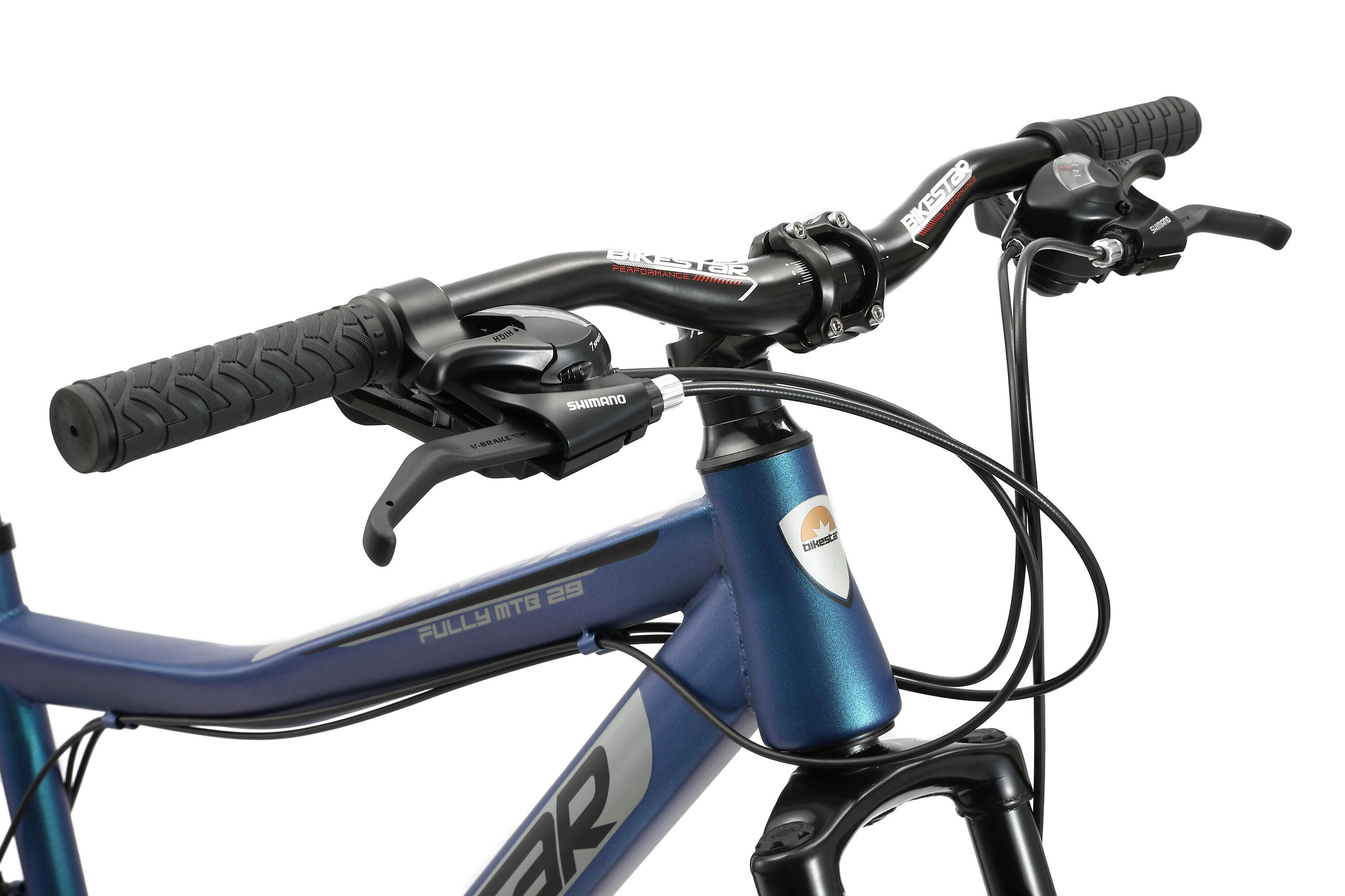 MTB fiets 29", volledig geveerde, 21 versnellingen, schijfremmen 6/6