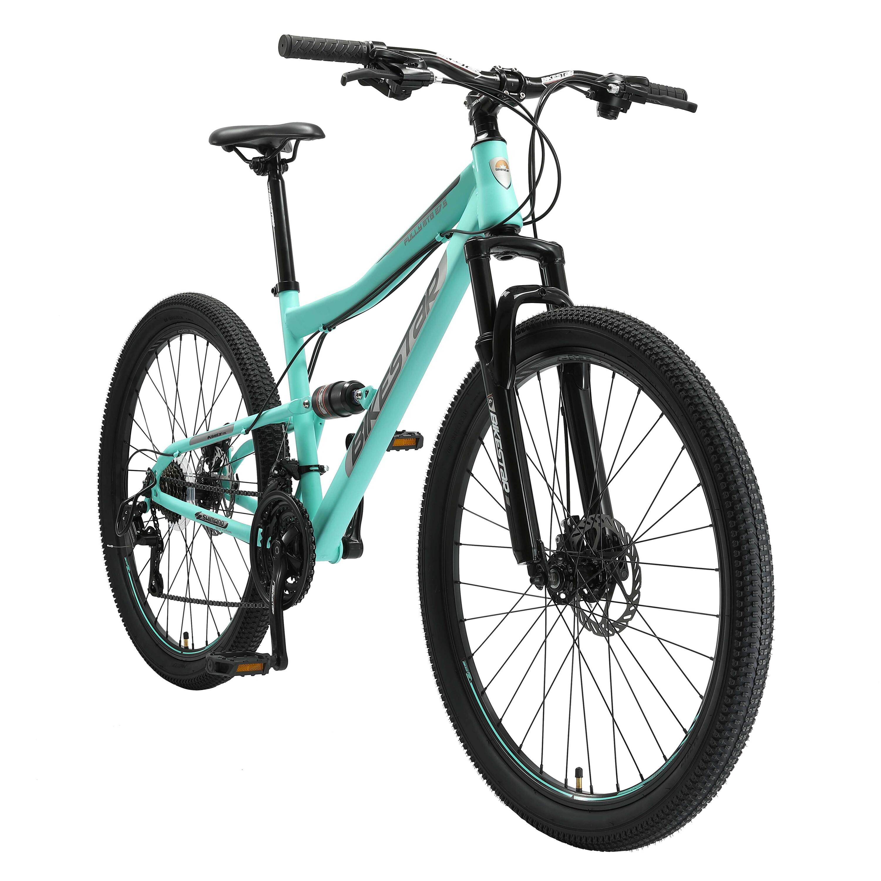 MTB fiets 27.5", volledig geveerde, 21 versnellingen, schijfremmen 2/7