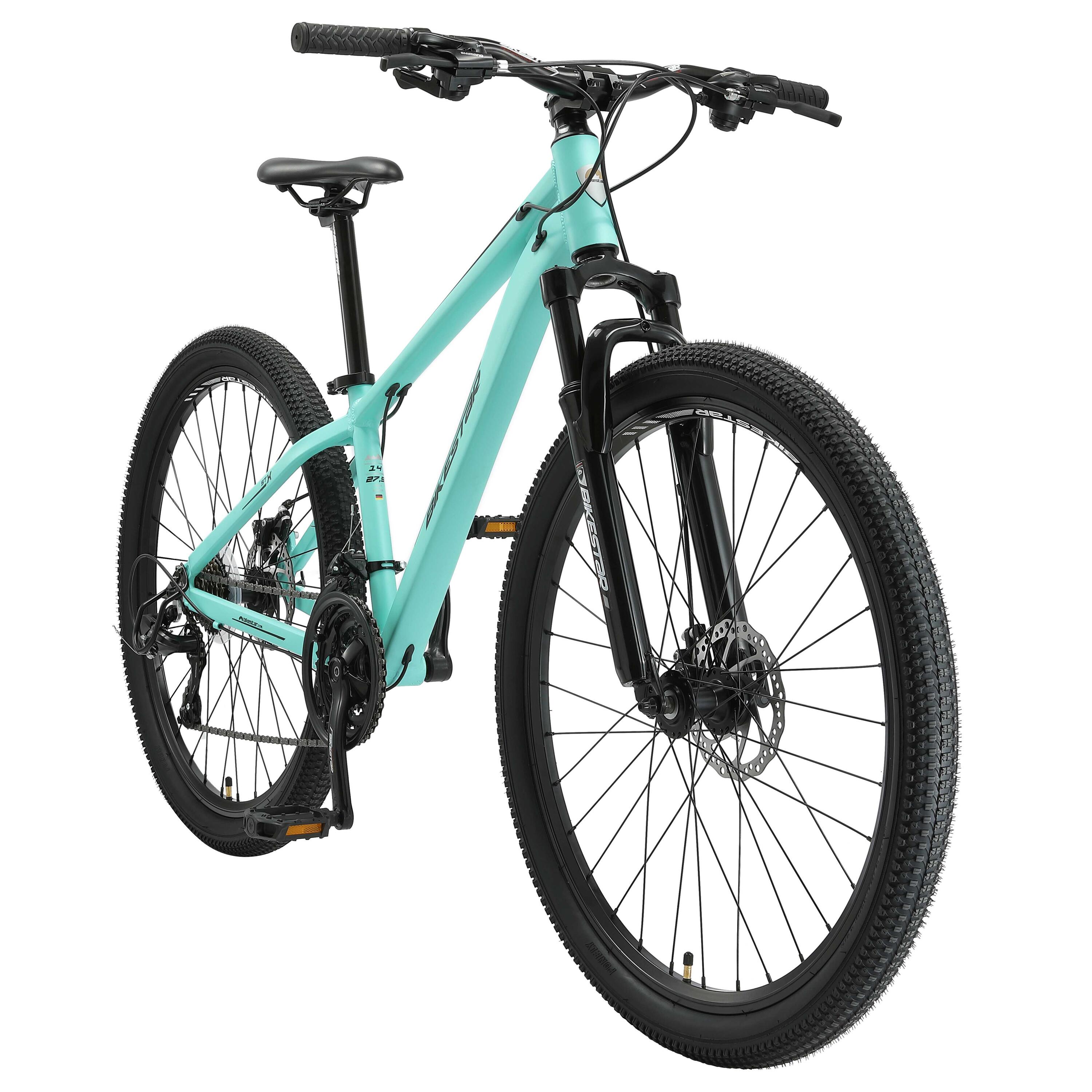 MTB fiets 27.5" aluminium, hardtail, 21 versnellingen, schijfremmen 2/5