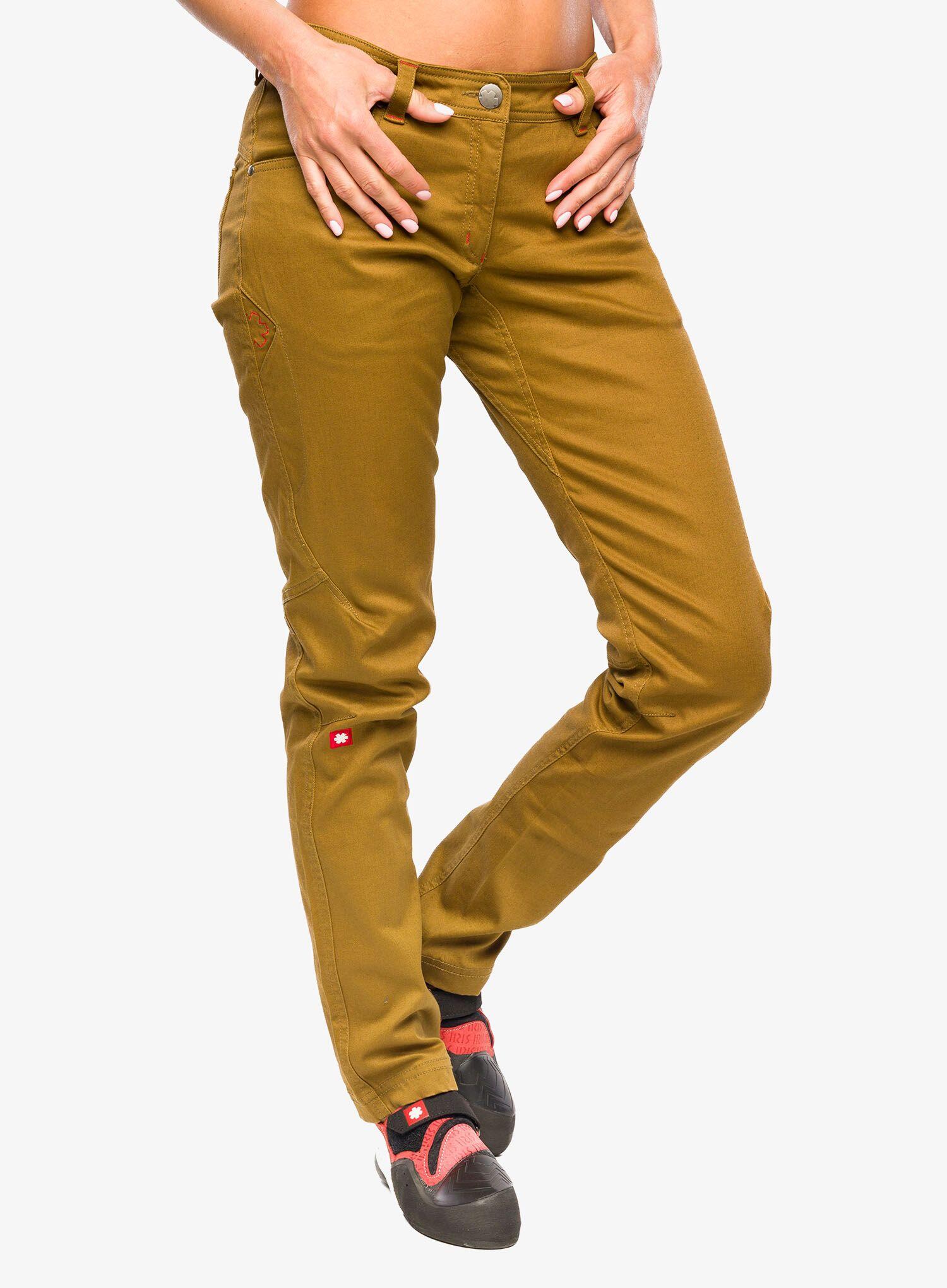 Pantalón de escalada mujer Ocún Kaira slim-fit 3D resistente y elástico 3/7