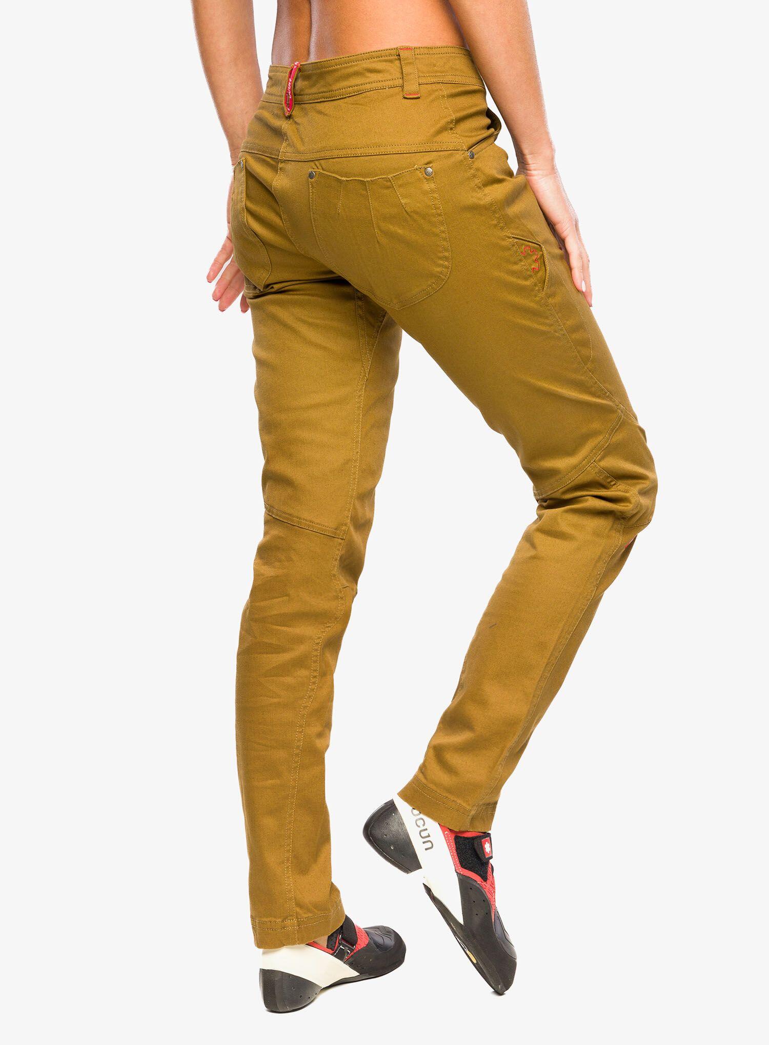 Pantalon randonnée femme Ocún Kaira extensible coton lyocell, poches renforcées 4/7