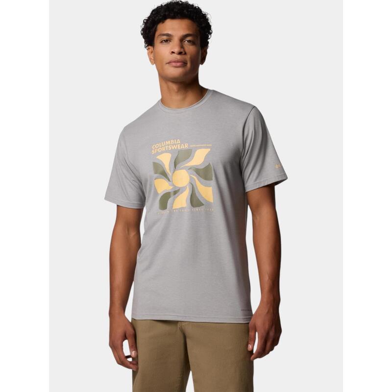 Tricou pentru sport, cu maneci scurte Sun Trek Graphic barbati