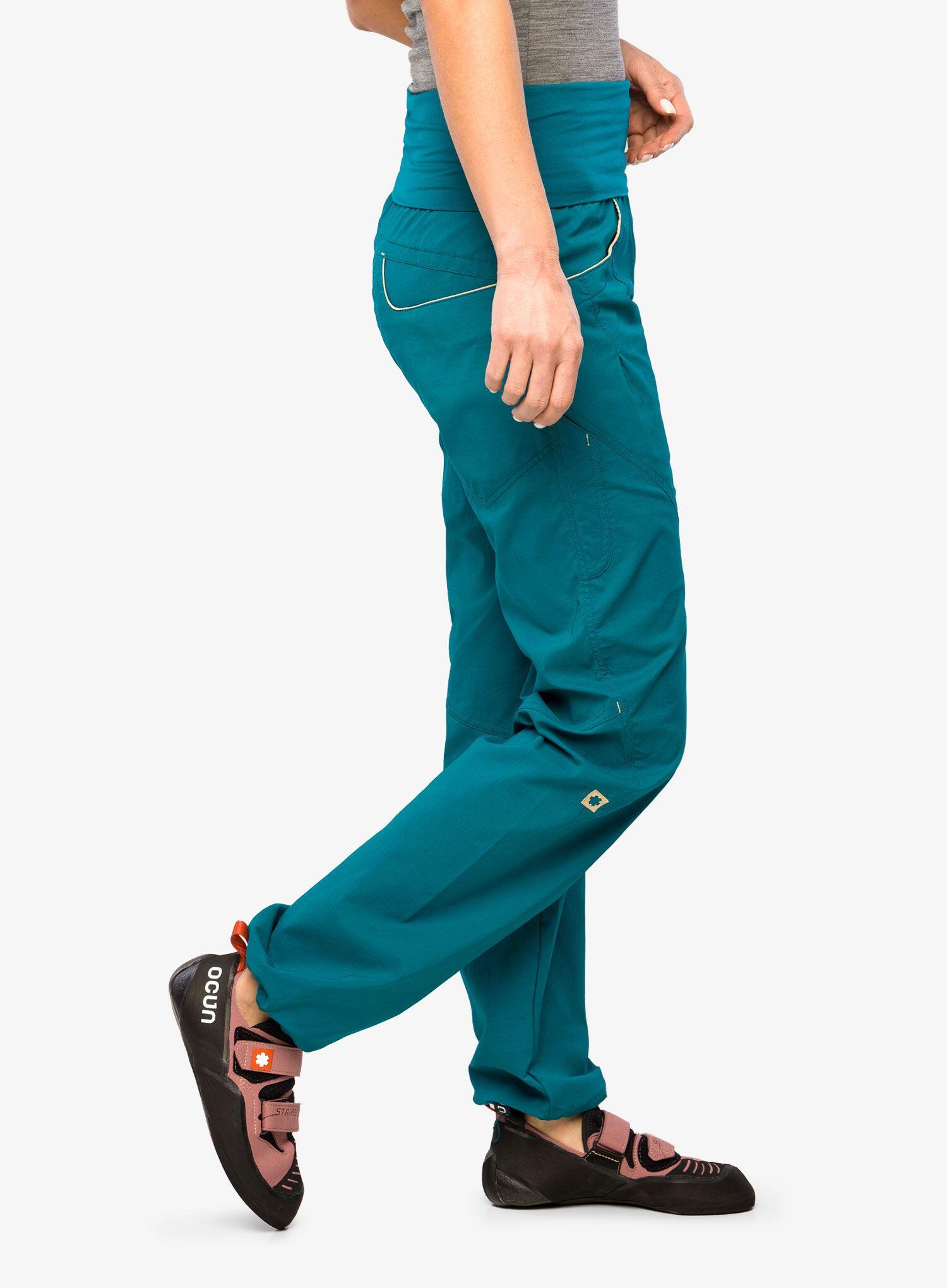 Pantalon escalade femme Ocún NOYA ECO Turquoise XS stretch éco-responsable 4/7