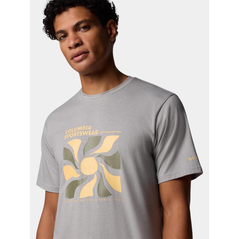 Tricou pentru sport, cu maneci scurte Sun Trek Graphic barbati