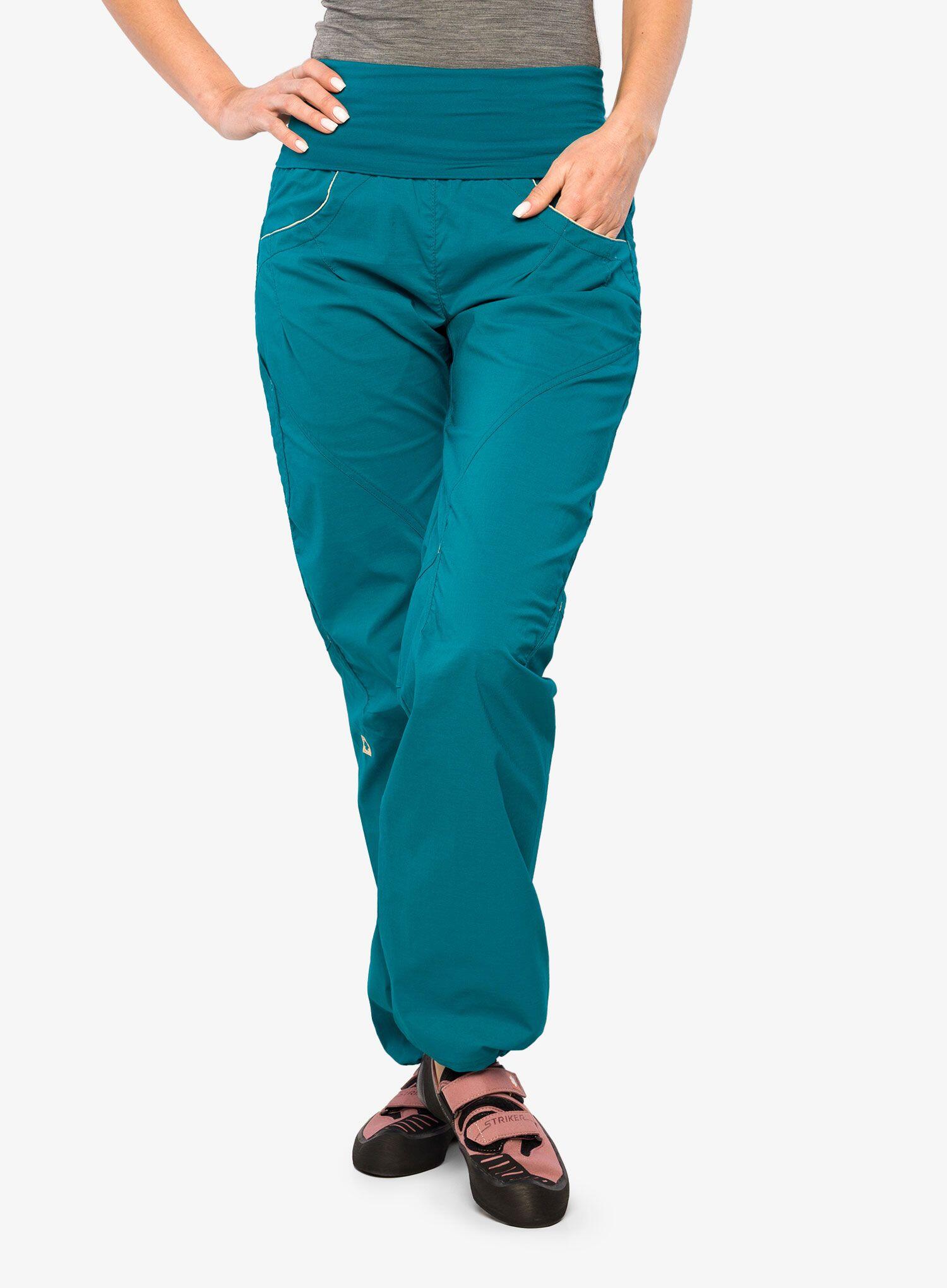 Pantalon escalade femme Ocún NOYA ECO Turquoise XS stretch éco-responsable 3/7