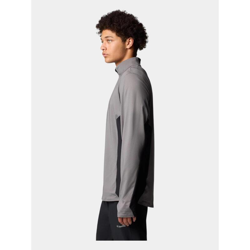 Tricou cu maneci lungi, pentru sport Three Pitch Half Zip barbati