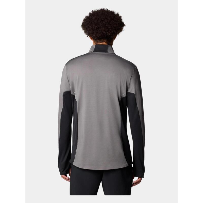 Tricou cu maneci lungi, pentru sport Three Pitch Half Zip barbati