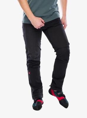 Ocún Mania Organic Kletterhose aus Bio-Baumwolle, Schwarz