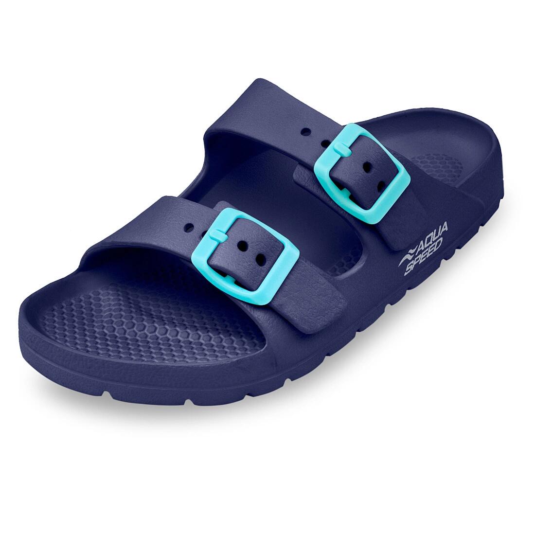 Klapki basenowe sandały dla dzieci Aqua Speed Laredo 2/7
