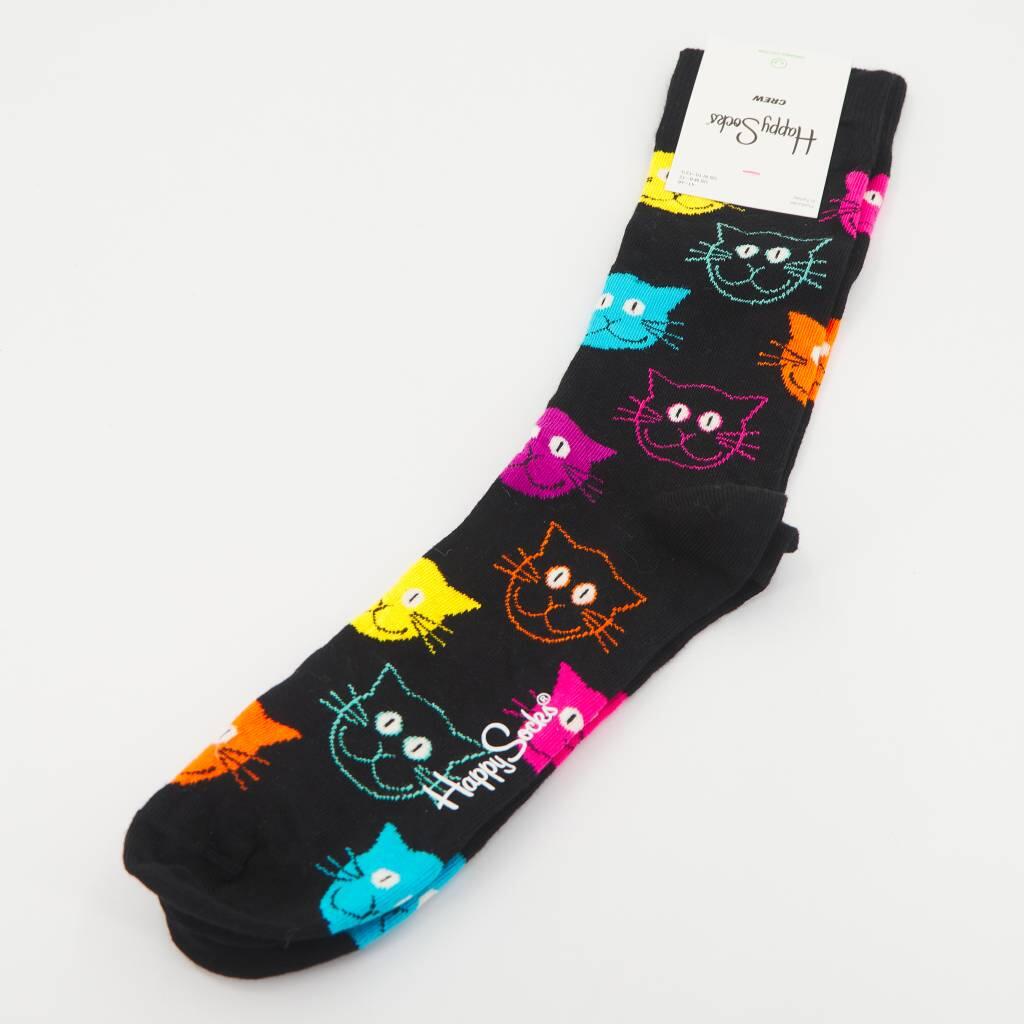 Meias Happy Socks Modelo Cat Cor Multicolorido 3/5