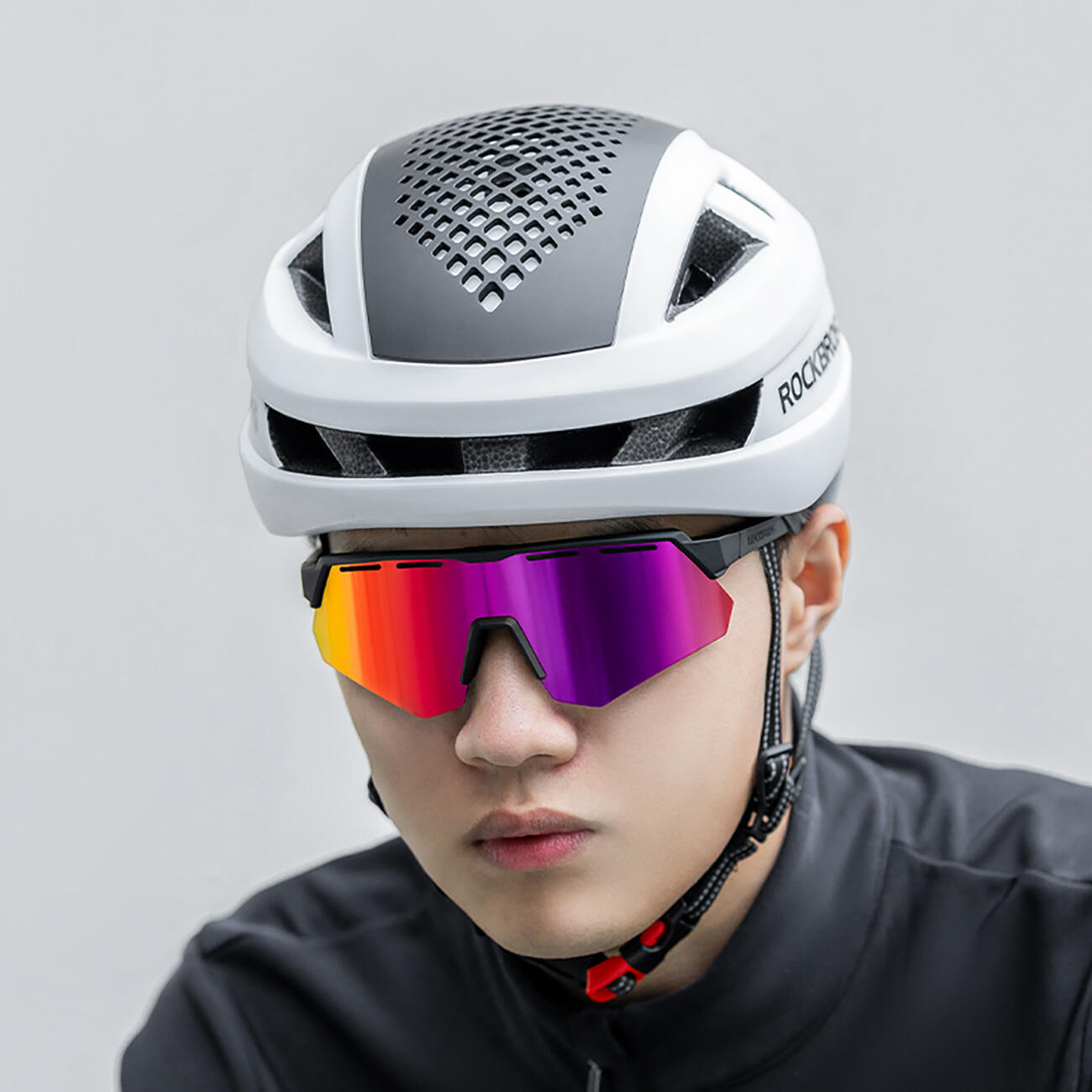 Rockbros gepolariseerde fietsbril met UV-bescherming en correctie-inzetstuk 4/4