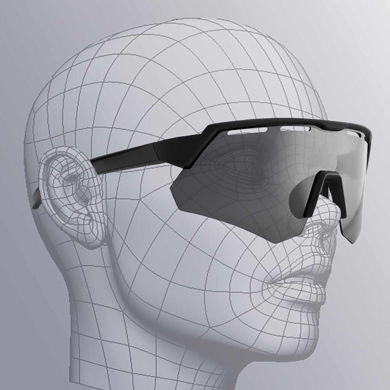 Rockbros gepolariseerde fietsbril met UV-bescherming en correctie-inzetstuk 2/2