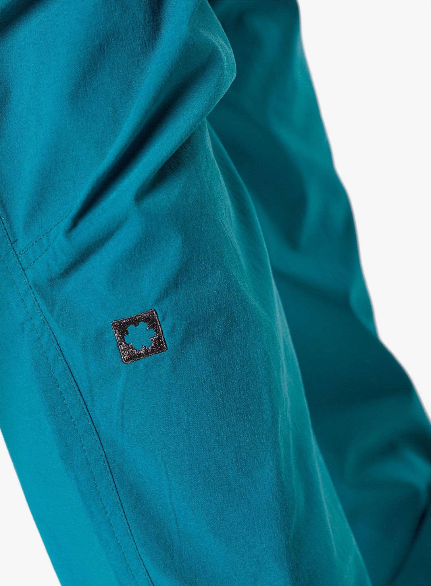 Ocún MÁNIA ECO Kletterhose Turquoise leicht Außen 55% recyceltes Polyamid 7/7