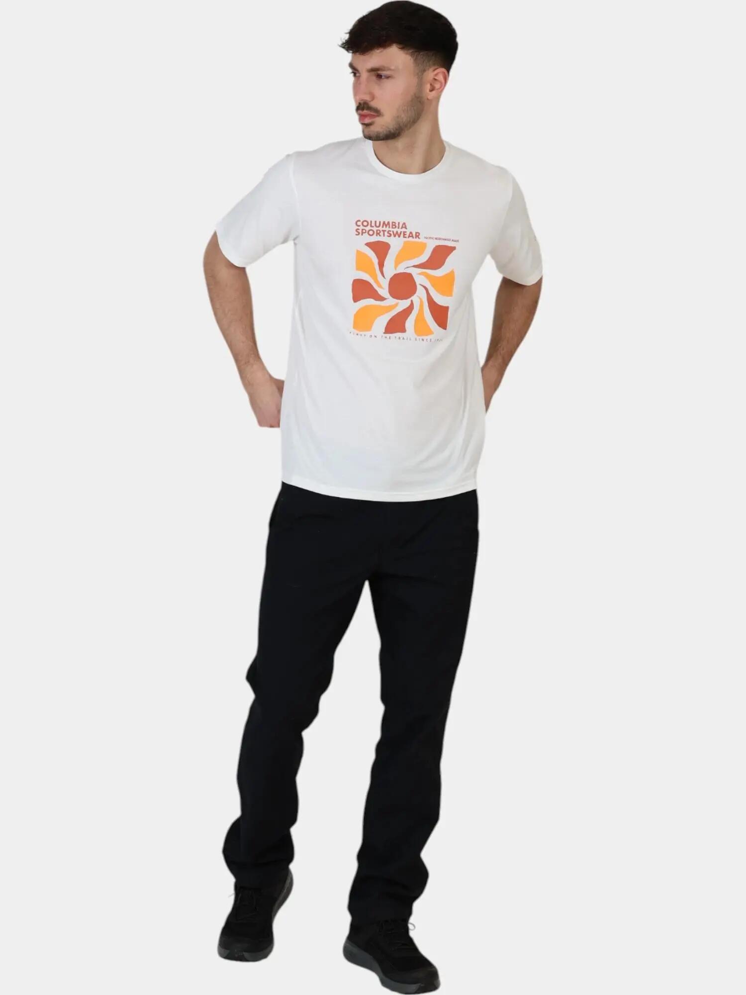 Férfi rövid ujjú sport póló Men's Sun Trek Short Sleeve Graphic Tee 5/6