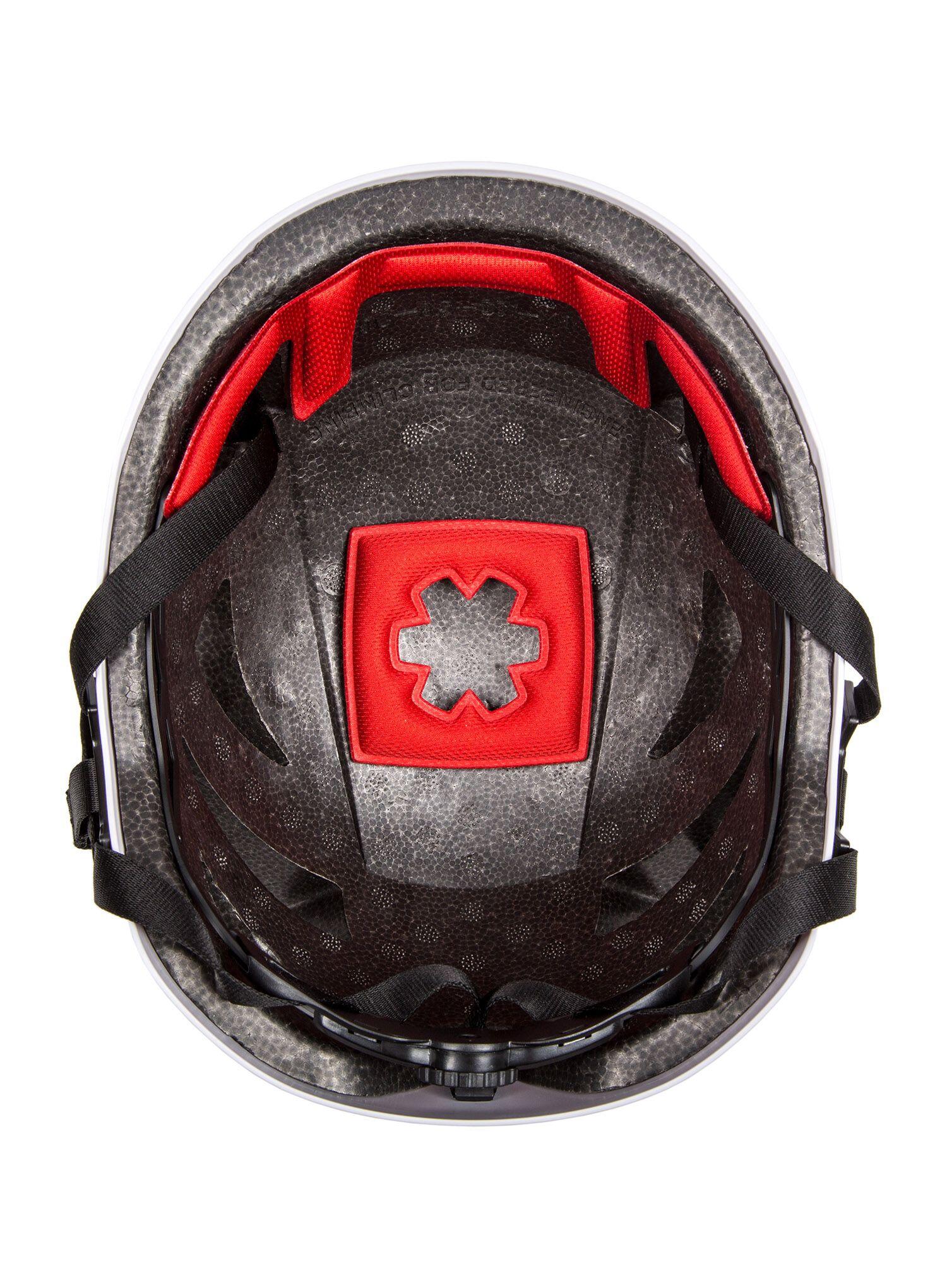 Kletterhelm Ocun Shard weiß verstellbar 54–62 cm leicht 320–335 g belüftet 4/4