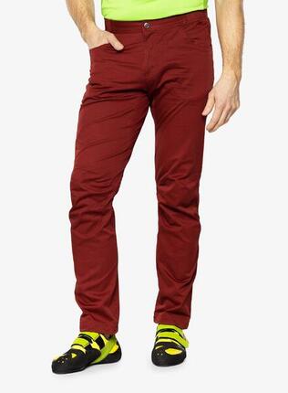 Pantalon escalade Ocún Drago Organic homme coupe 3D coton bio 97% bas réglable