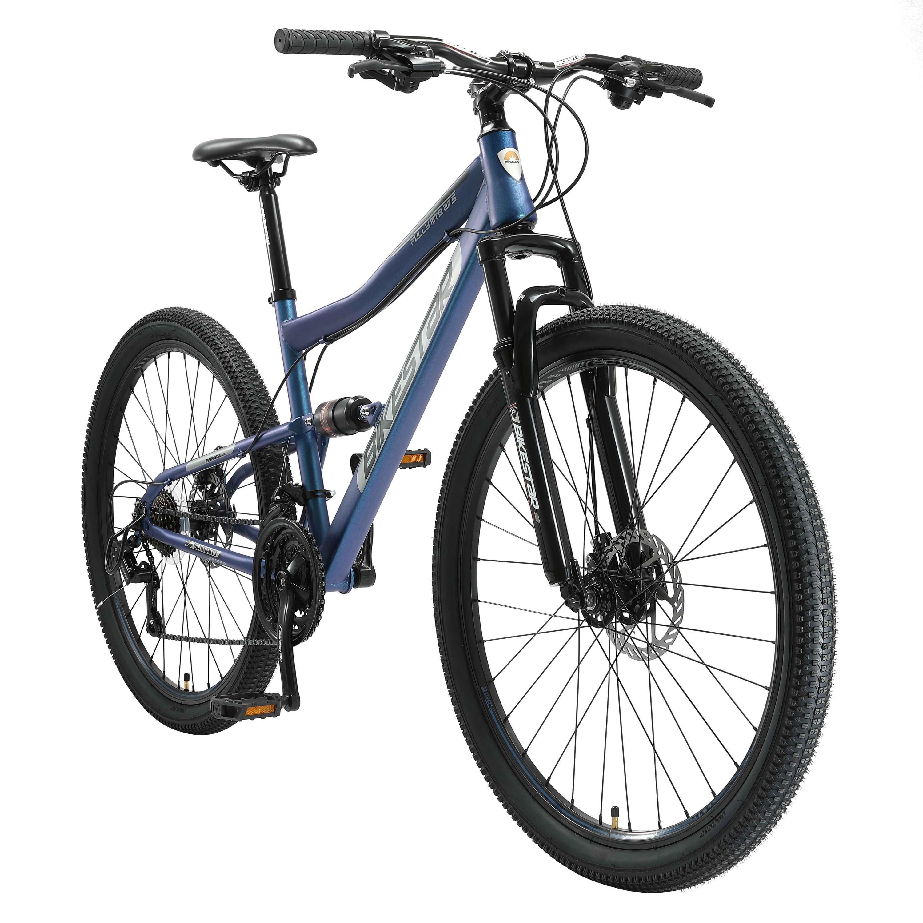 MTB Bicicleta de montaña 27.5", suspensión total, 21 marchas, frenos de disco 2/7