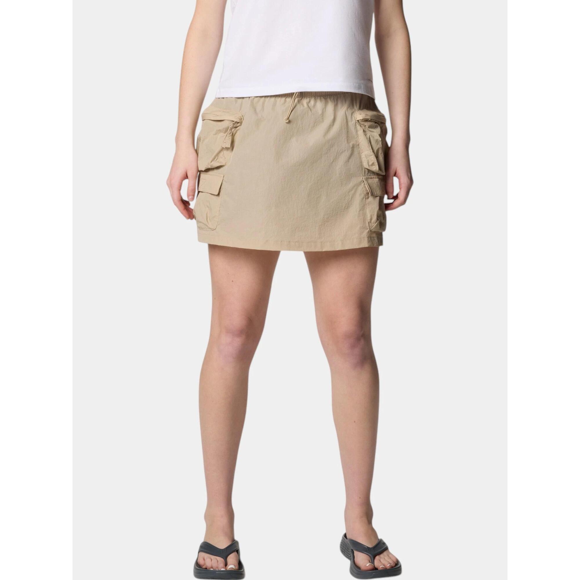 Columbia - Jupe Short Respirante Columbia "elevated View Cargo Skort" Xl Beige - Jupe Short - Beige - Decathlon