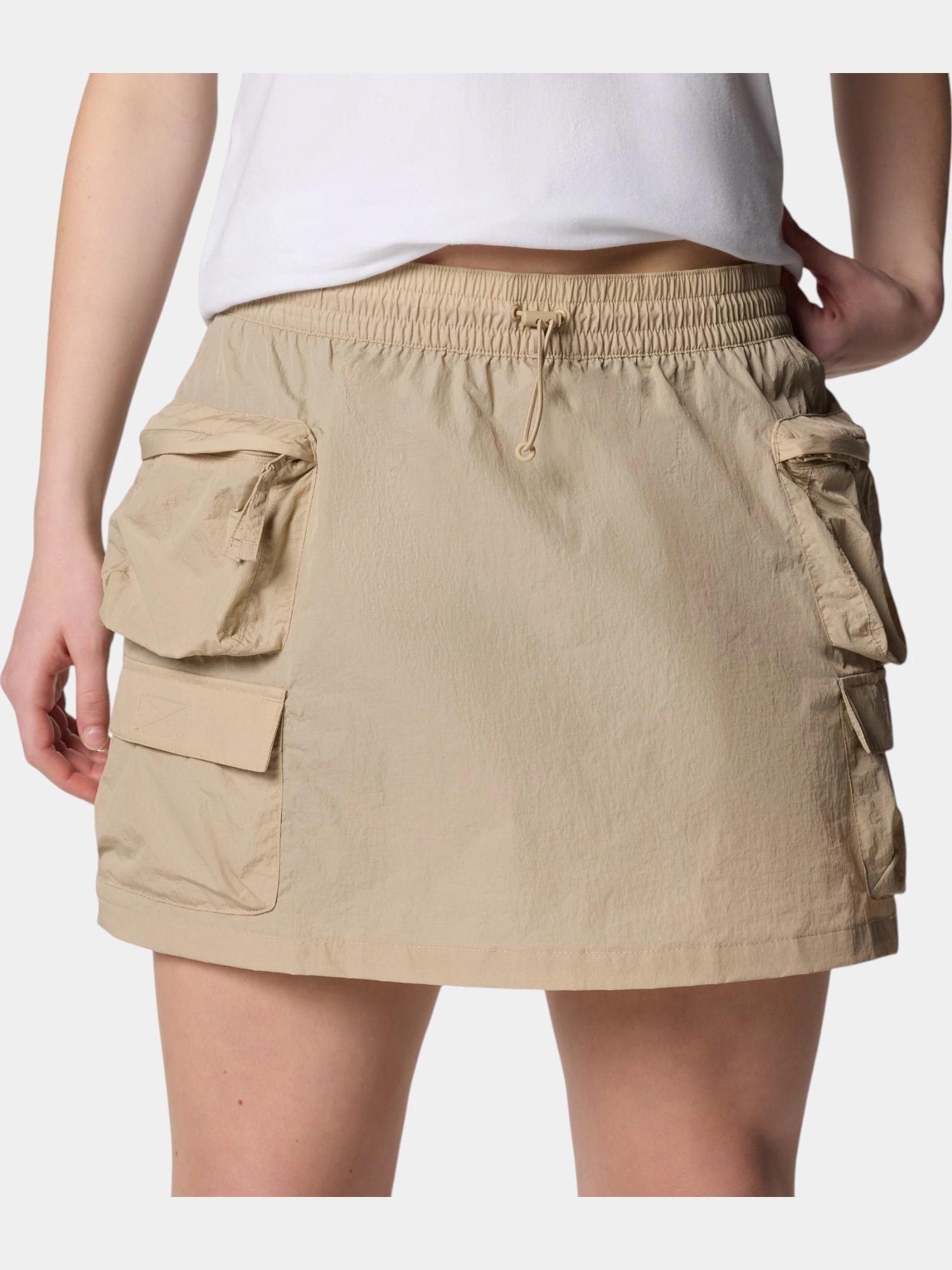 Jupe Short Respirante Columbia "Elevated View Cargo Skort" M Beige 5/7