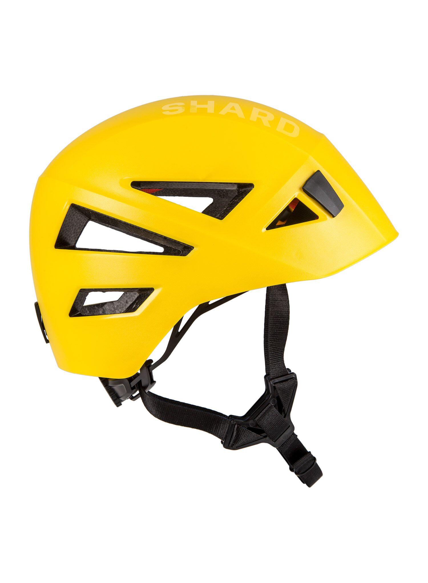 Casque escalade Ocún Shard jaune léger robuste ajustable 54-62 cm clips lampe 2/4