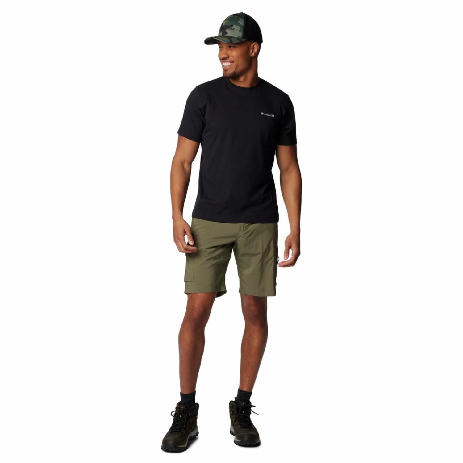 T-shirt Columbia con tecnologia traspirante nero 3/5