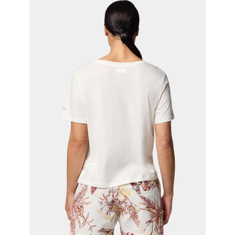Koszulka bawełniana damska Columbia Ruby Springs Graphic Scoop Neck S/S