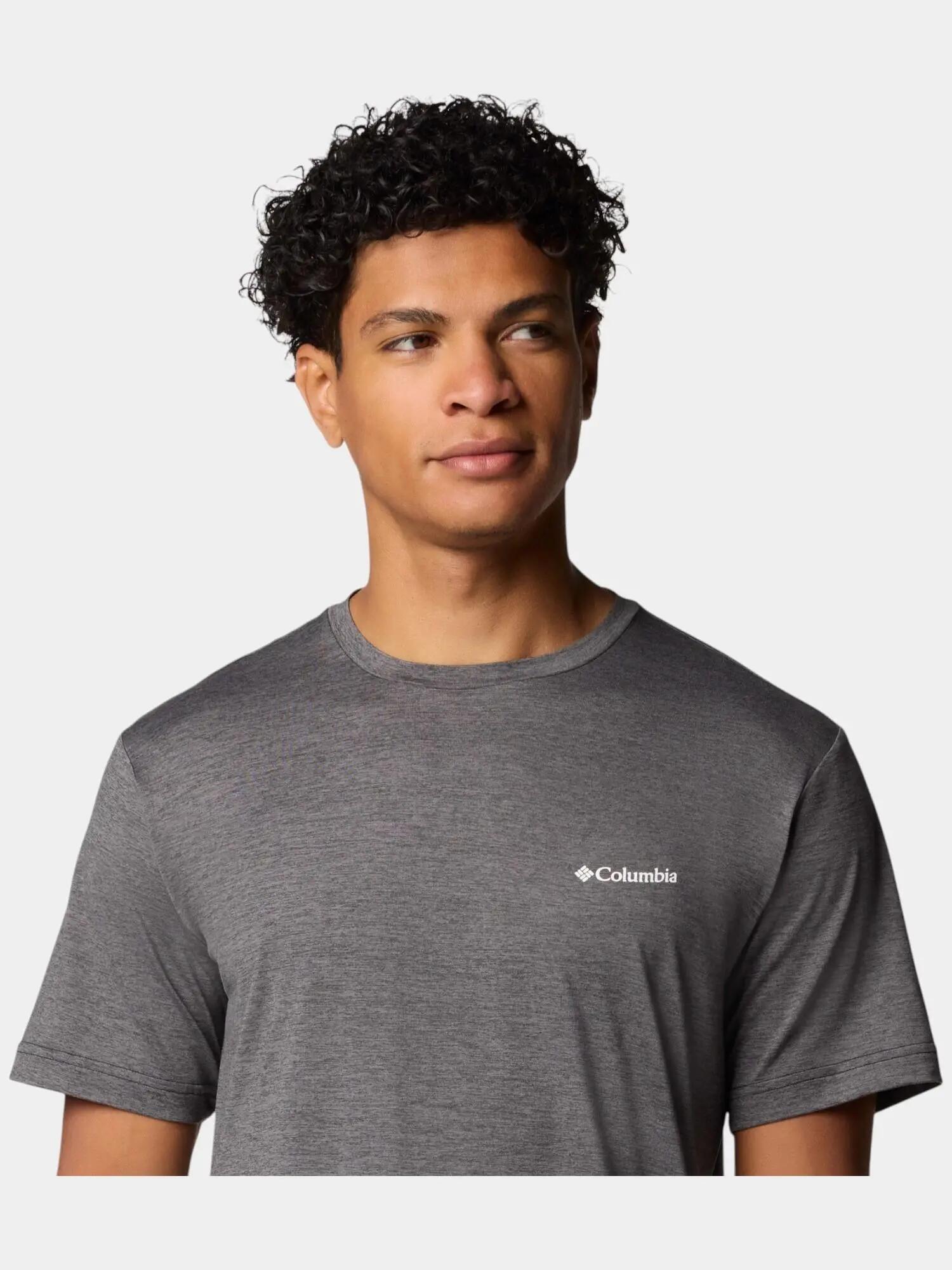 Férfi rövid ujjú sport póló Kwick Hike Back Graphic SS Tee 5/6