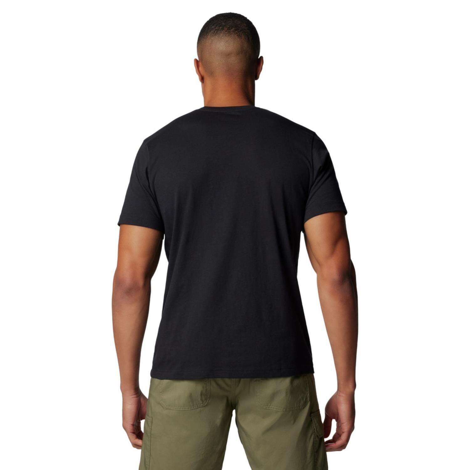 T-shirt Columbia con tecnologia traspirante nero 2/5