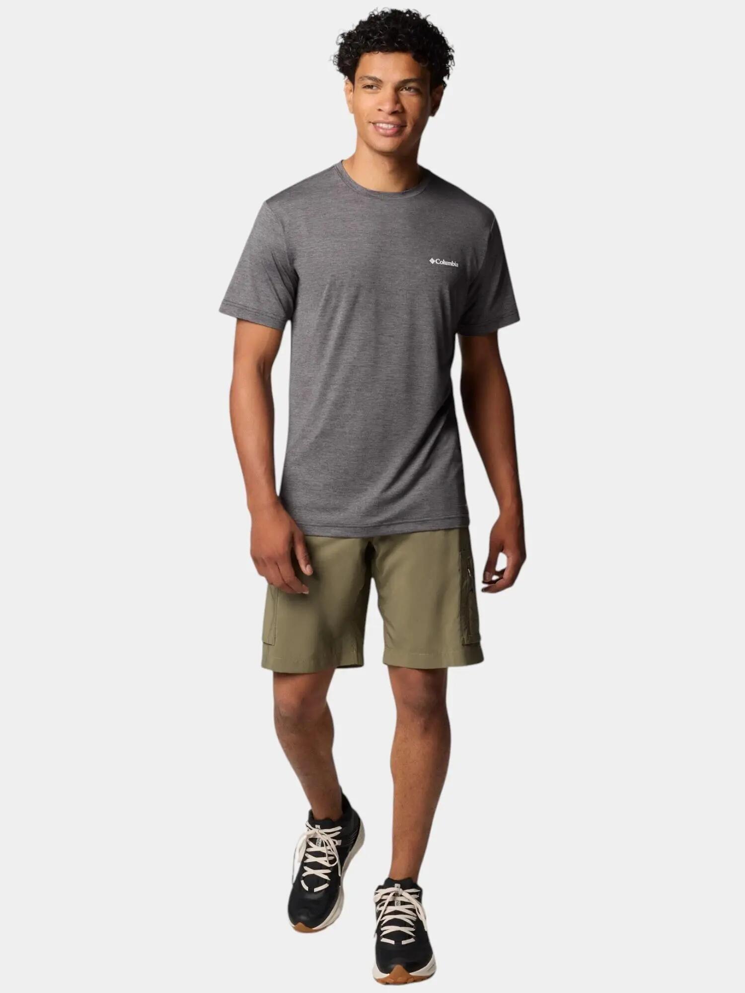 Férfi rövid ujjú sport póló Kwick Hike Back Graphic SS Tee 4/6