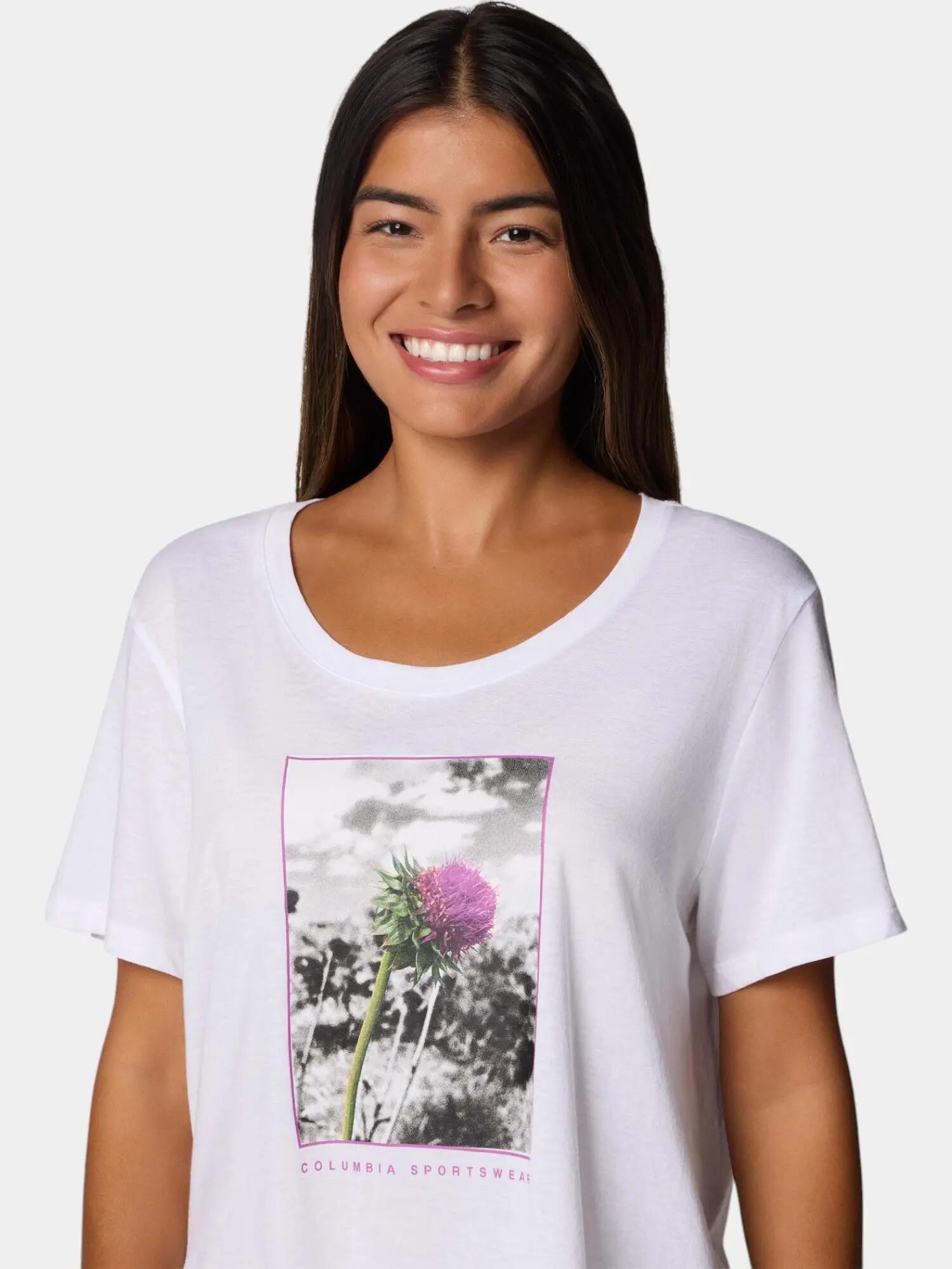Női rövid ujjú póló Ruby Springs Graphic Scoop Neck Short Sleeve Shirt 4/6