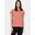 Tricou pentru sport, cu maneci scurte Crater Lake Short Sleeve - rosu femei