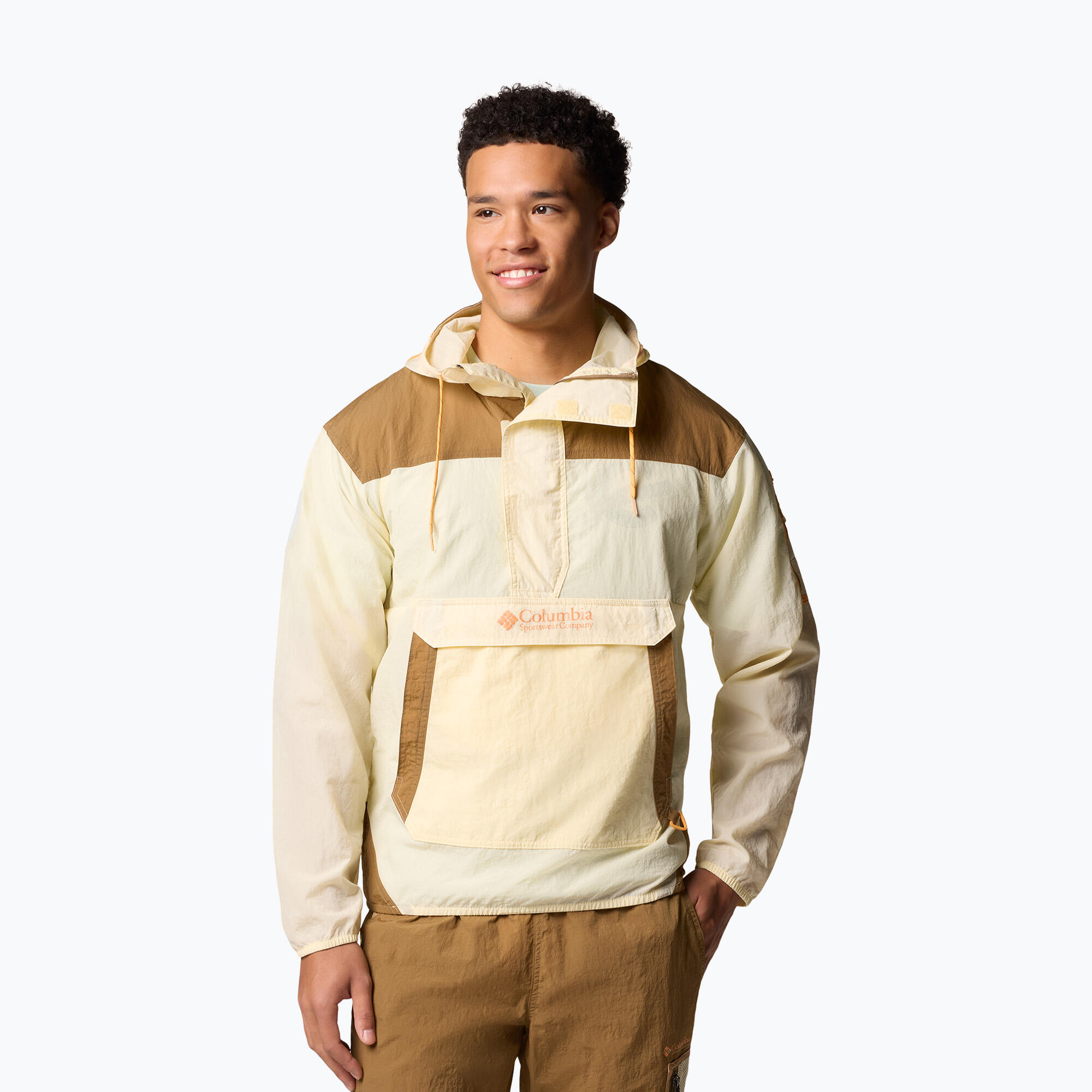 Columbia - Anorak Coupe-vent Columbia Challenger Pour Homme - Blouson - Jaune - S - Decathlon