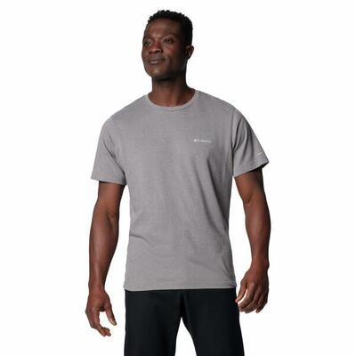 T-shirt Columbia con tecnologia traspirante nero