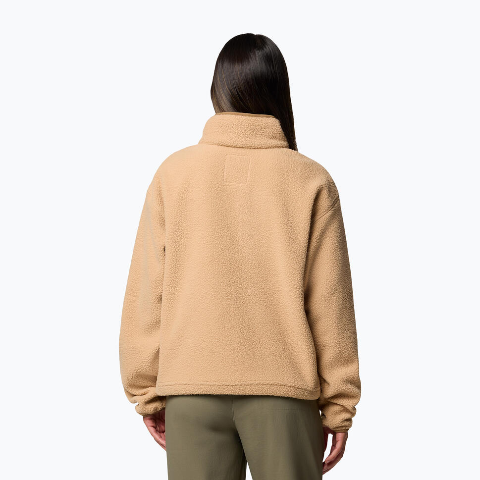 Bluza polarowa damska Columbia Helvetia II Cropped Half Snap Fleece