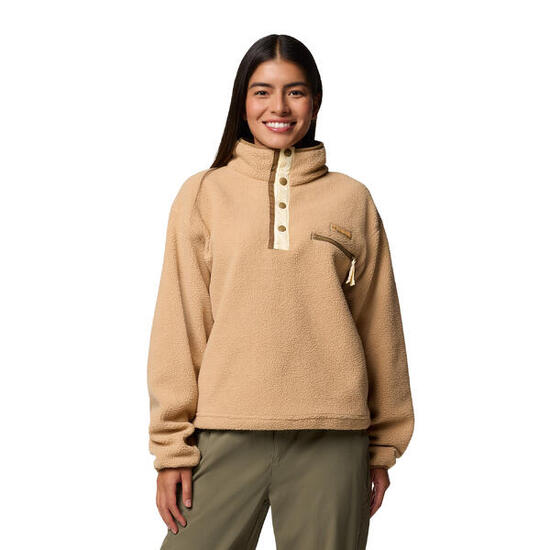 Polaire femme Columbia Helvetia II Cropped Half Snap Fleece