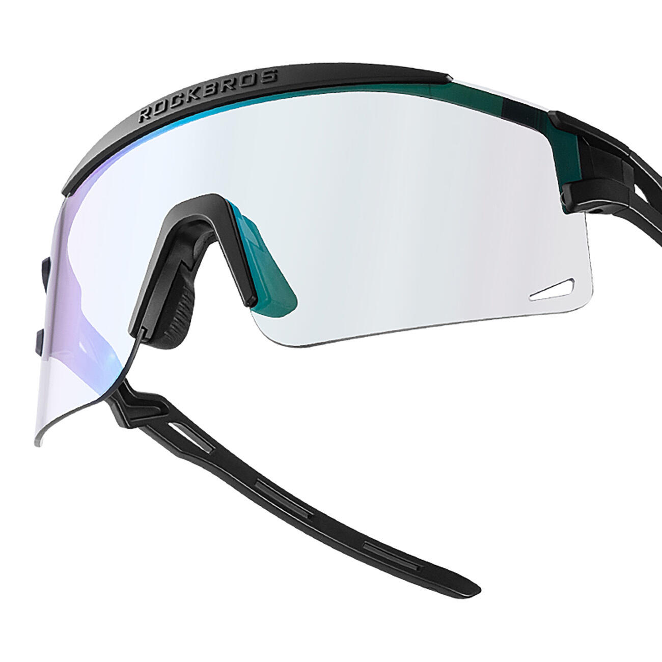 Rockbros fotochromische fietsbril, met UV-bescherming en correctie-inzetstuk 2/6