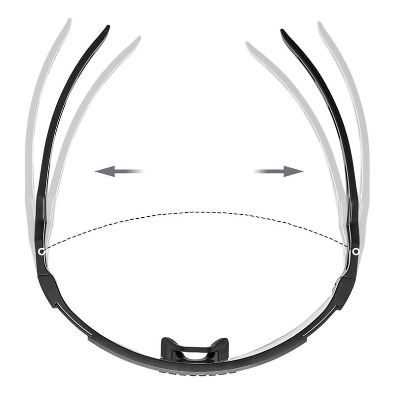 Ochelari de ciclism Rockbros fotocromatici cu protecție UV și inserție corectivă