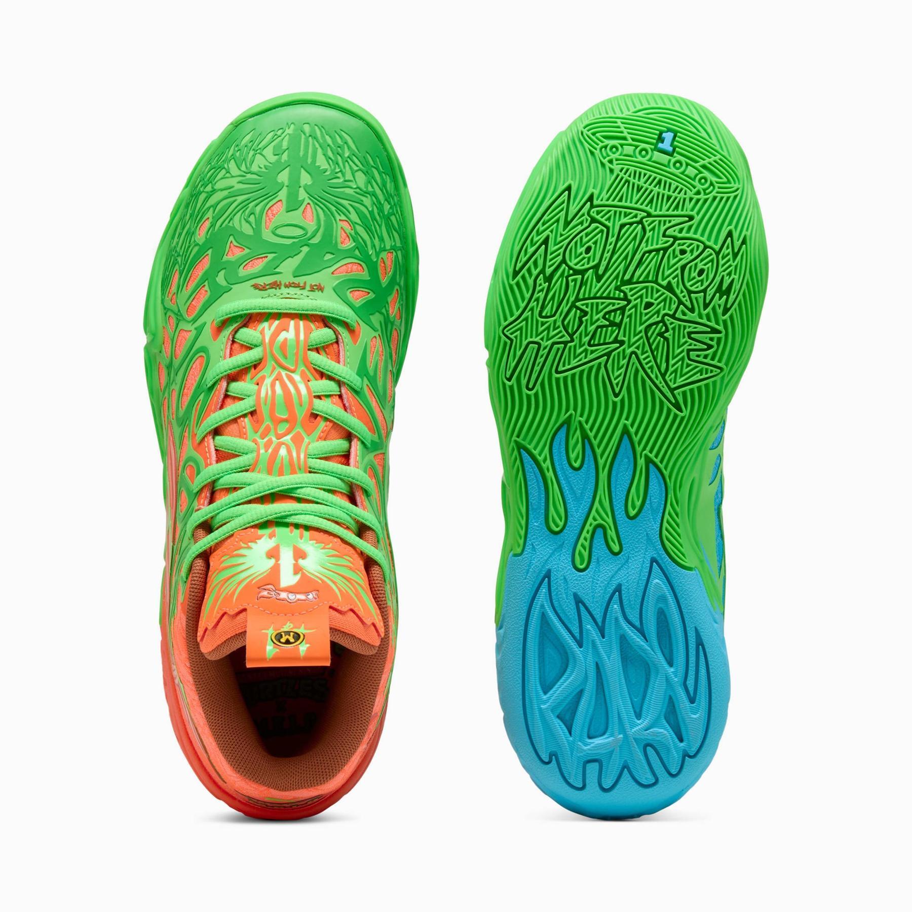 Basketbalschoenen Puma model 311307-01 voor mannen 3/7