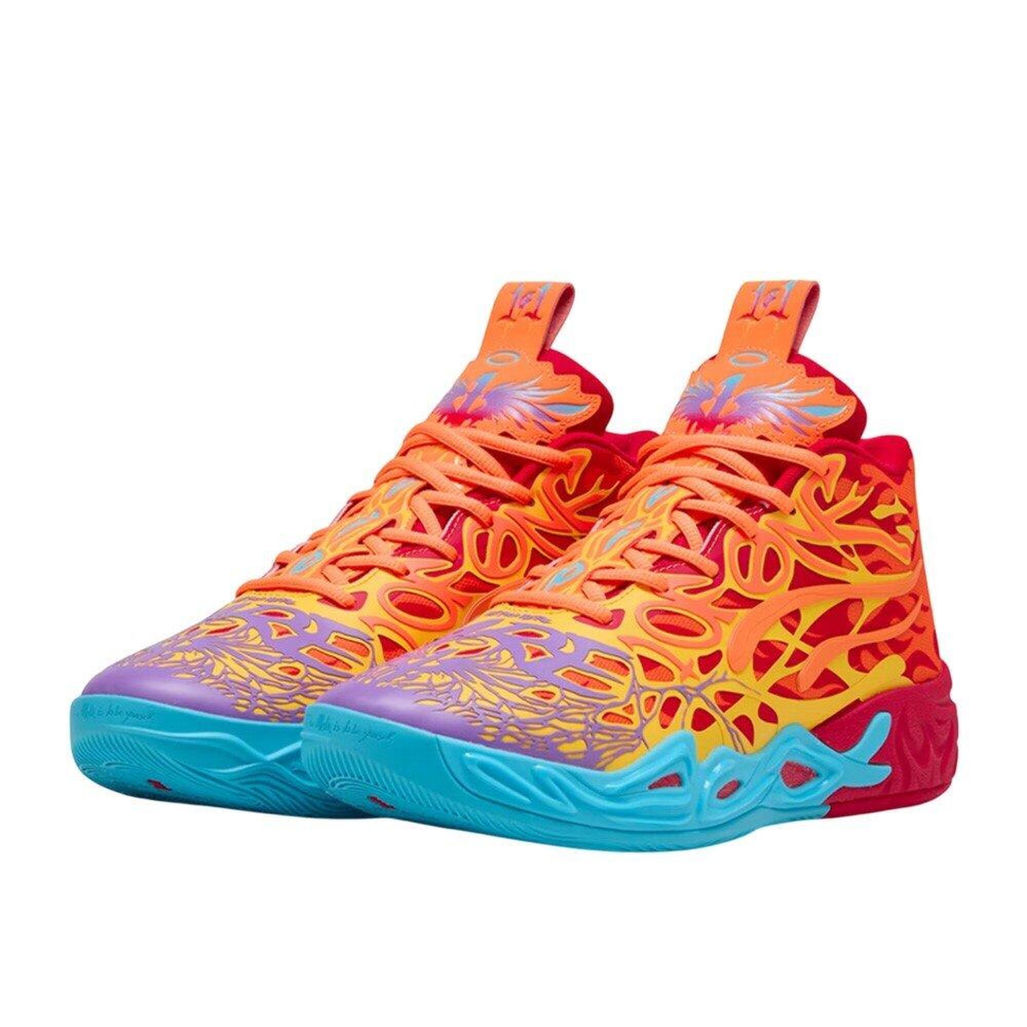 Adidas - Baskets Puma Modèle 311308-01 Pour Unisexe - Chaussures D'Athlétisme - Bleu|orange|rouge - Decathlon