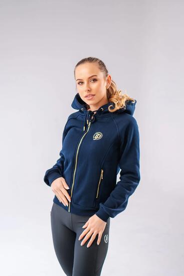Josie Sweat Équitation Femme Marine L Chaud