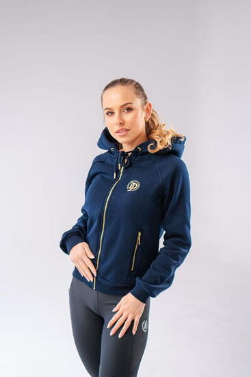 Josie Sweat Équitation Femme Marine M Chaud