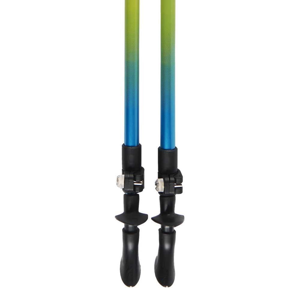 Paire de Bâtons de Marche Nordique Columbus ND2 Bleu et Vert 4/4