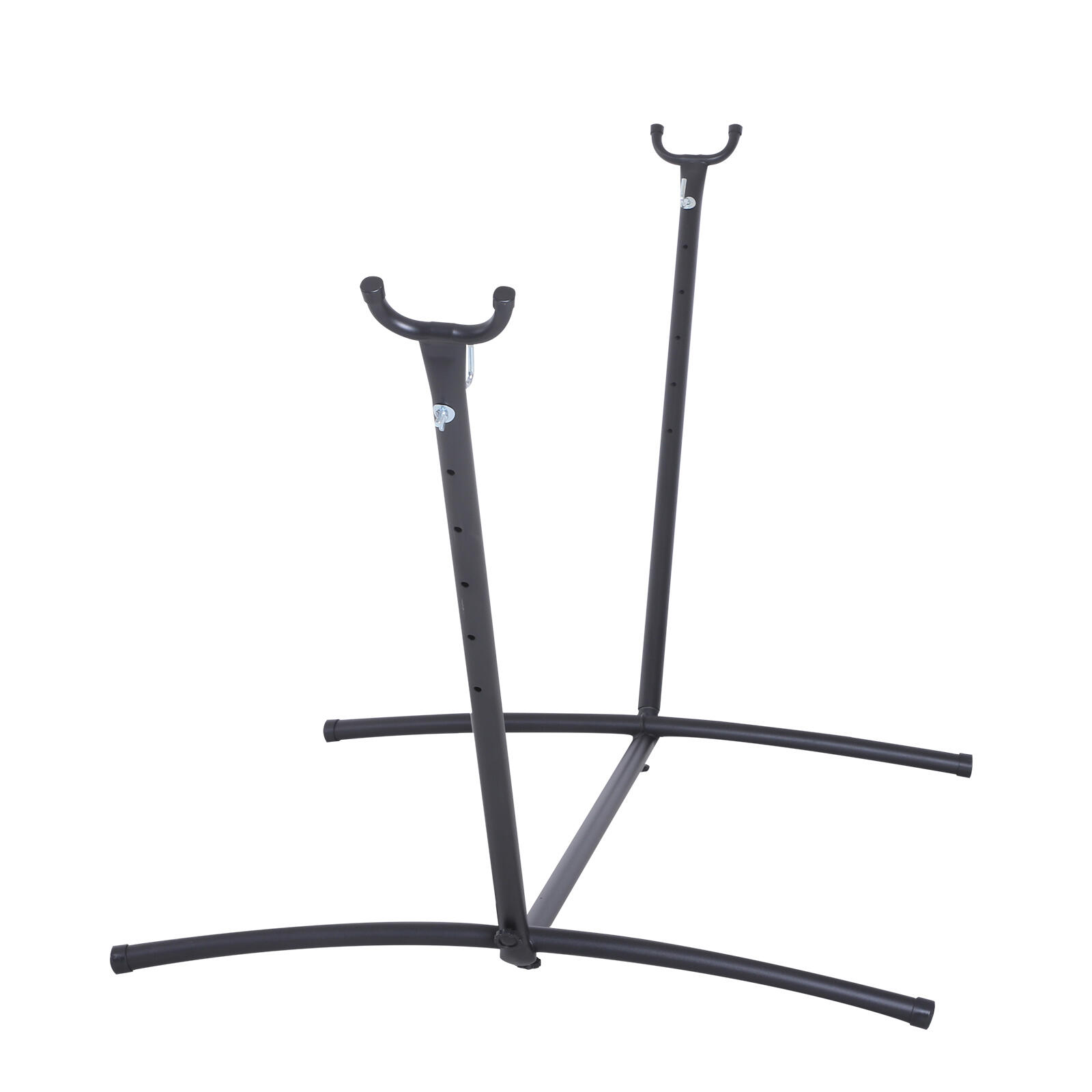 Soporte Ajustable para Hamaca Outsunny 280x120x110cm Negro 5/7