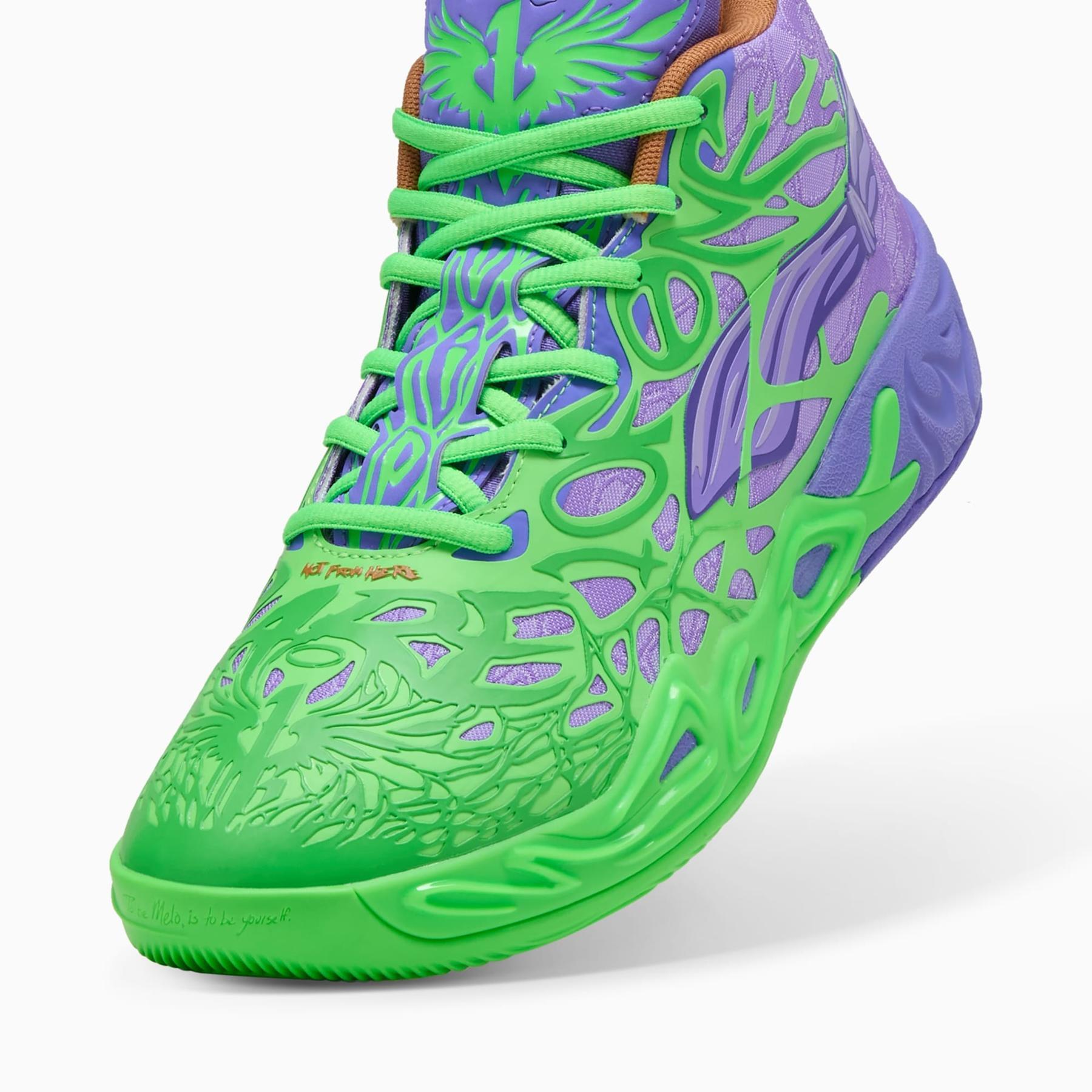 Zapatillas  LaMelo Ball MB.04 Teenage Mutant Ninja Turtles Raphael & Donatello 5/7