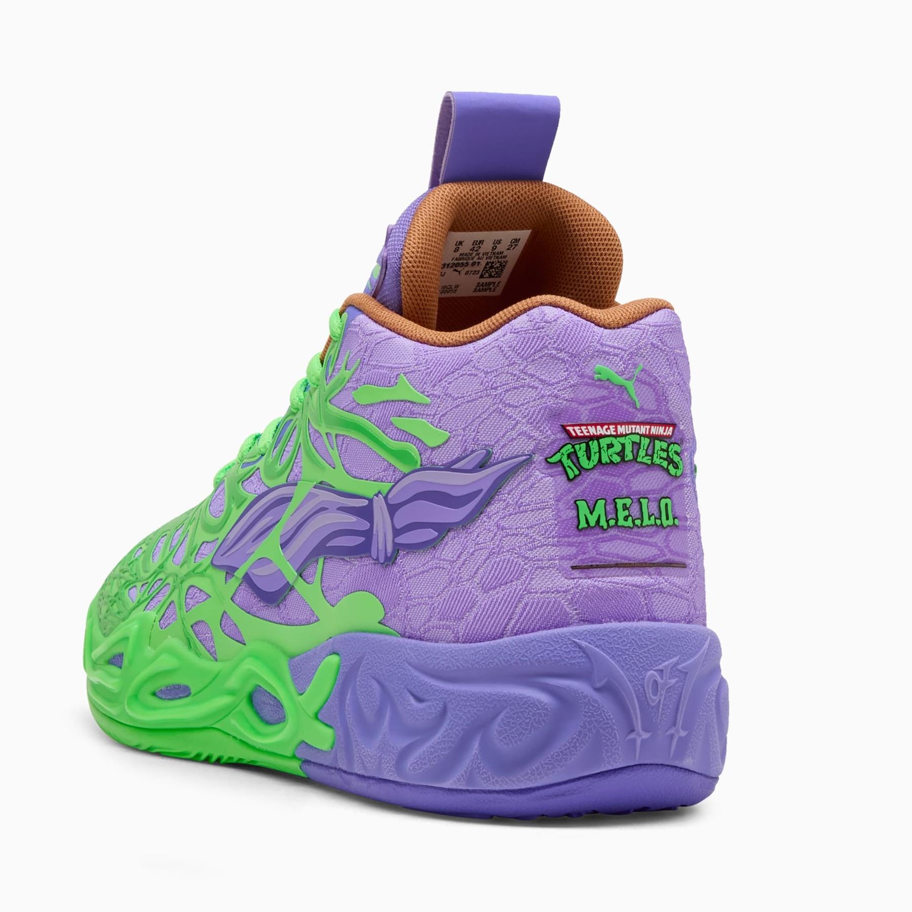 Zapatillas  LaMelo Ball MB.04 Teenage Mutant Ninja Turtles Raphael & Donatello 6/7