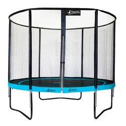 Trampoline de jardin rond 305 cm + filet de sécurité | PUNCHI Bleu 300