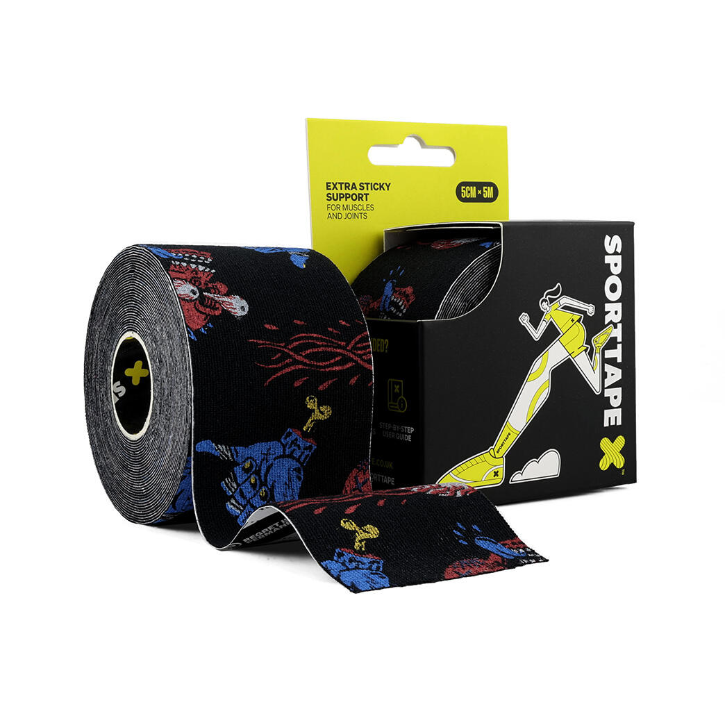 SPORTTAPE KINESIOLOGY TAPE - 5CM X 5M - PUNK