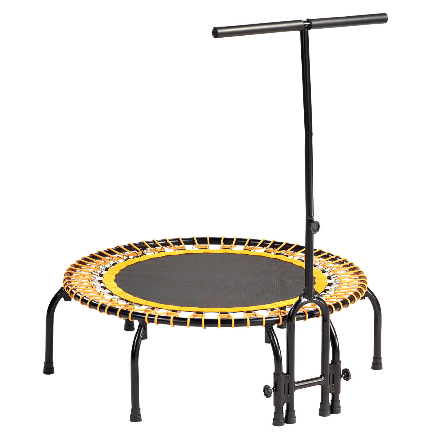 Trampoline Fitness Ø 100cm avec barre de maintien - FitBodi 100 1/5