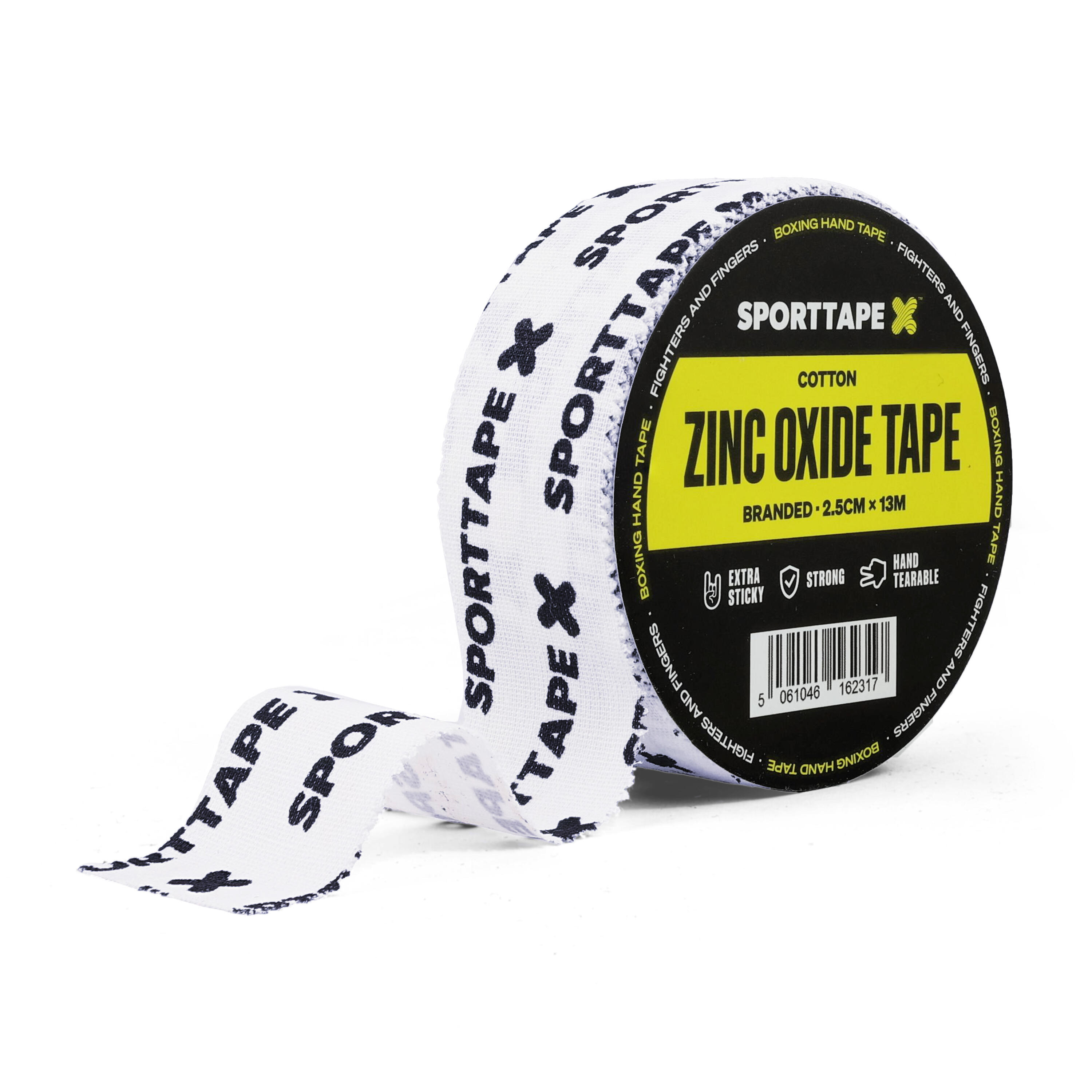ZINC OXIDE BOXING TAPE 2.5CM X 13M - BRANDED 1/6